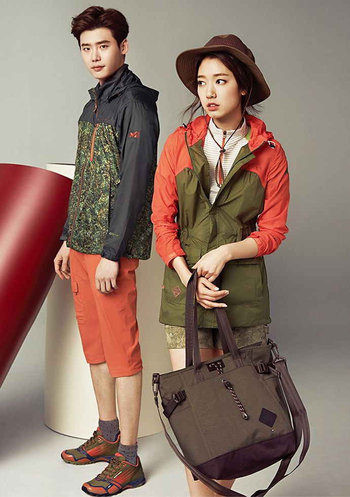 3rd Batch Of Millet S/S 2015 Ads Feat. Lee Jong Seok & Park Shin Hye